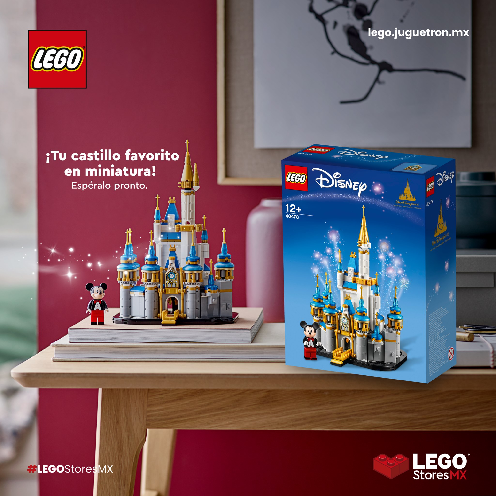 LEGO Mini Disney Castle 40478: prima immagine in HD - Il Mastro Costruttore