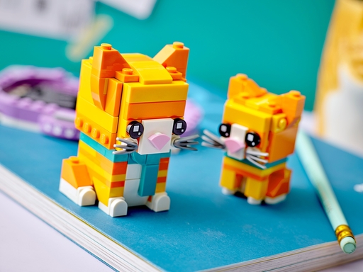 LEGO® 40480 - Gatto soriano - Il Mastro Costruttore