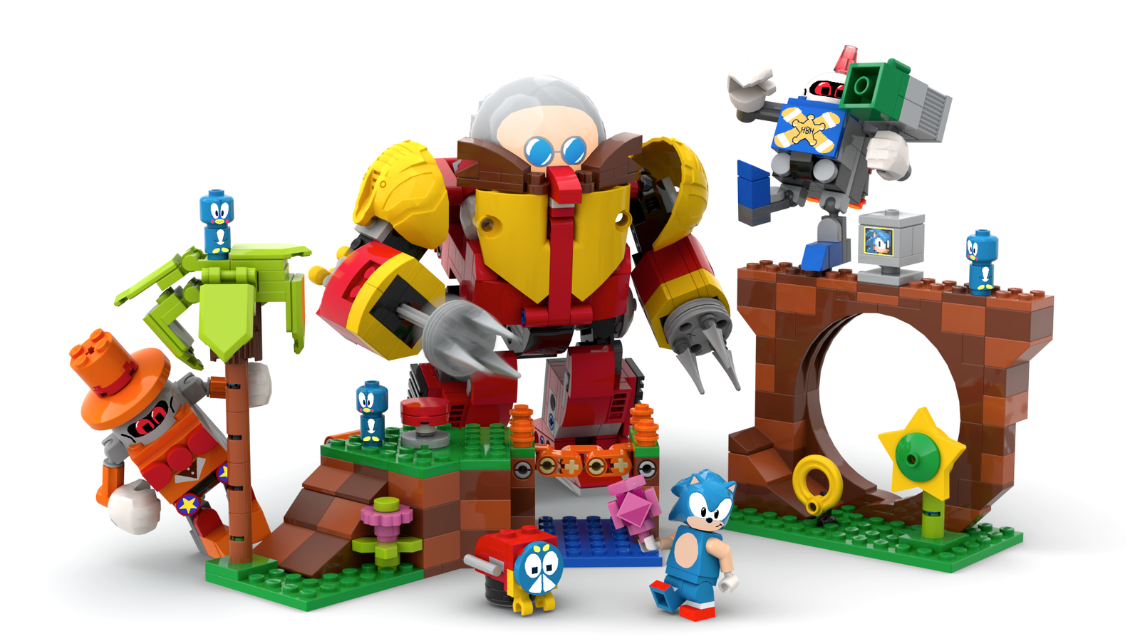 LEGO IDEAS 21331 - Sonic Mania - Green Hill Zone: presto in arrivo - Il  Mastro Costruttore