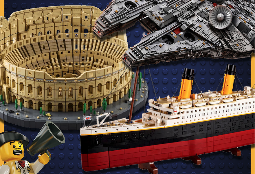 I giganti LEGO: scopri i 10 set più grandi attualmente a catalogo