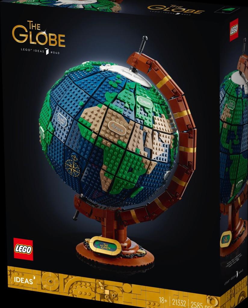 E' ufficiale: Lego 21332 Il Mappamondo Disponibile dal 1 Febbraio sul LEGO  SHOP - Il Mastro Costruttore