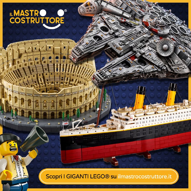I giganti LEGO: scopri i 10 set più grandi attualmente a catalogo - Il  Mastro Costruttore